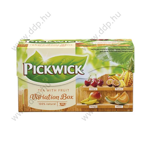 Tea Pickwick Gyümölcsvariációk III. (meggy, trópusi gyümölcs, mangó, sárgadinnye)