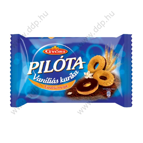 Pilóta vaníliáskarika 300g étcsokis GYŐRI