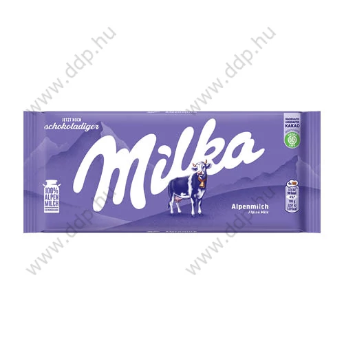 Csokoládé MILKA táblás tej 100g