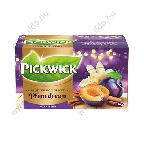 Tea PICKWICK filteres Fruit Infusion Variációk III. Feketeáfonya-tejszín, Fűszeres narancs, Vörösáfonya-málna, Őszibarack-eper
