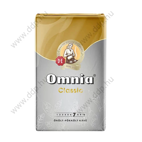 Kávé Douwe Egberts Omnia 1000g Classic őrölt (68024) -4045813-