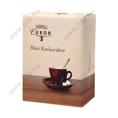 Kockacukor Koronás Mini 500g