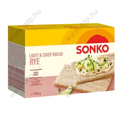 Ropogós Kenyér SONKO Rozsos 170g