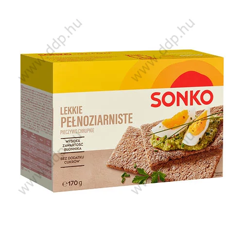 Ropogós Kenyér SONKO Teljes kiörlésű 170g