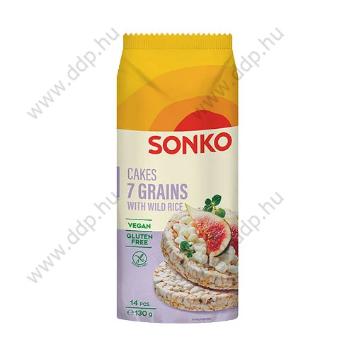Puffasztott Rizsszelet SONKO 7 Magvas Vadrizzsel 130g