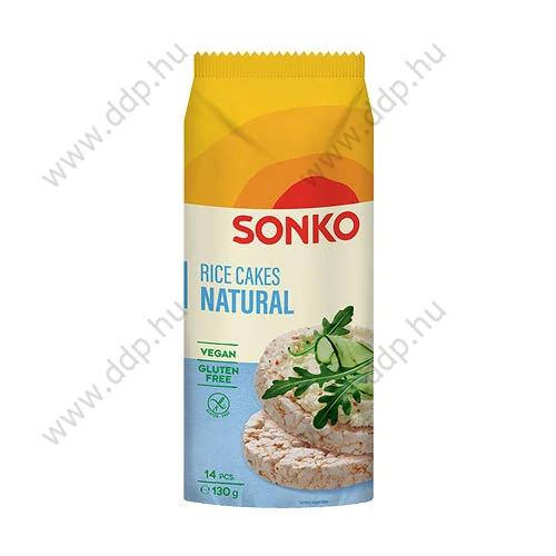 Puffasztott Rizsszelet SONKO Natur Ízű 130g