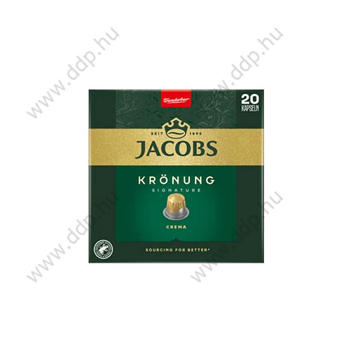Kávékapszula Jacobs Espresso Krönung Crema 20db/doboz, Nespresso kompatibilis