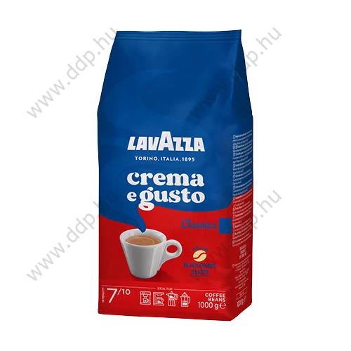 Kávé LAVAZZA Crema e Gusto Classico 1000g szemes