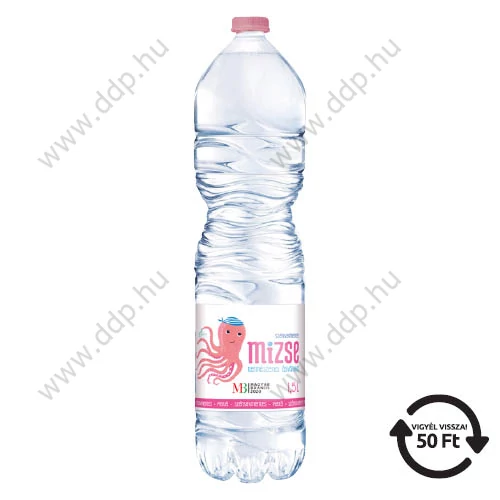 Ásványvíz MIZSE 1,5l mentes (6db/gyűjtő) DRS díjas -69081-