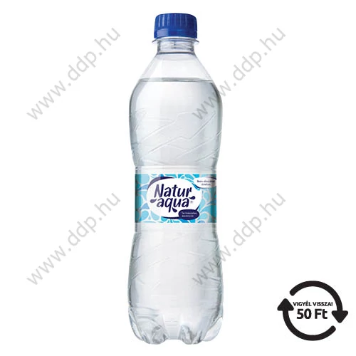 Ásványvíz Naturaqua 0,5l dús (12db/gyűjtő) DRS díjas -69026-