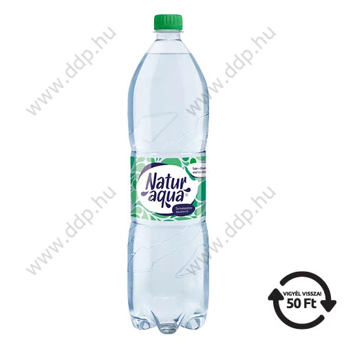 Ásványvíz Naturaqua 1,5 l enyhe (6db/gyűjtő) DRS díjas -69049-