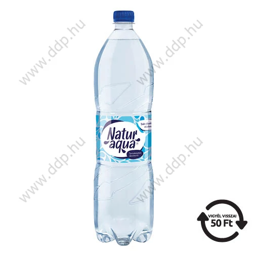 Ásványvíz Naturaqua 1,5l dús (6db/gyűjtő) DRS díjas -69045-