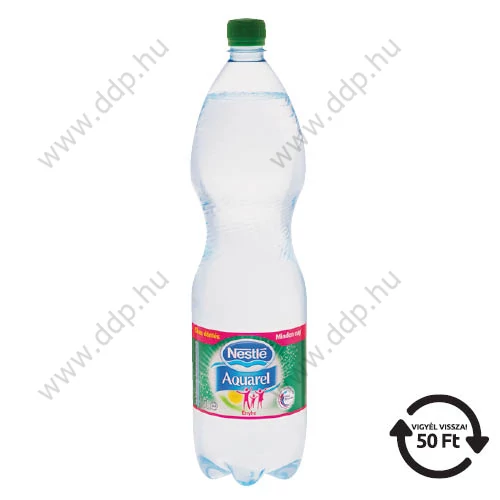 Ásványvíz Nestlé Aquarel 1,5l enyhe (6db/gyűjtő) DRS díjas -69018-
