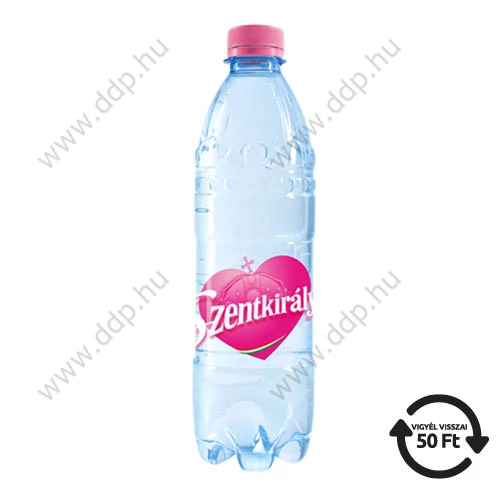 Ásványvíz Szentkirályi 0,5l mentes (18db/gyűjtő) DRS díjas -69024-