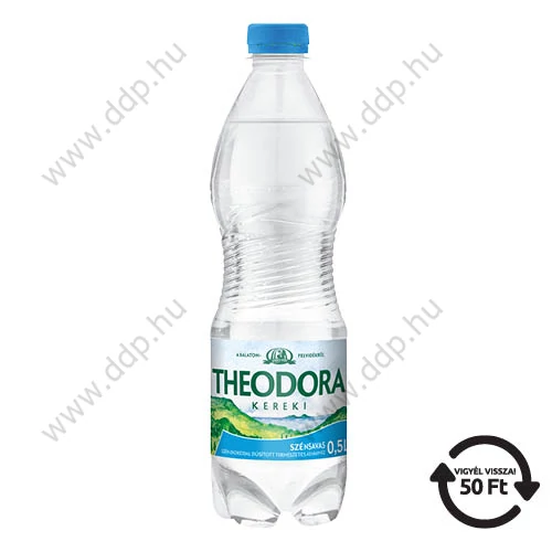 Ásványvíz Theodora 0,5l dús (12db/gyűjtő) DRS díjas -69033-
