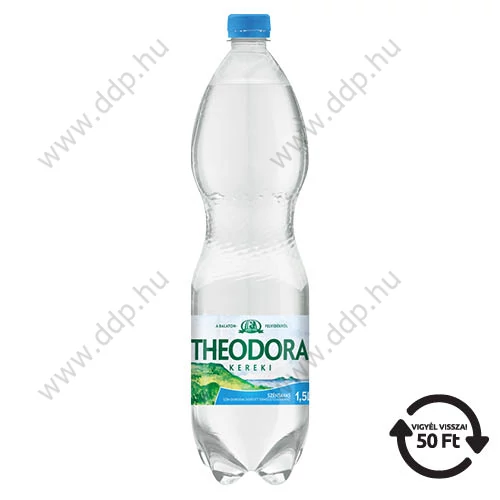 Ásványvíz Theodora 1,5l dús (6db/gyűjtő) DRS díjas -69036-