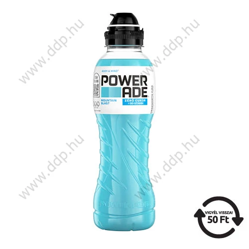 Sportital POWERADE Mount Blast ZERO 0,5 l DRS díjas