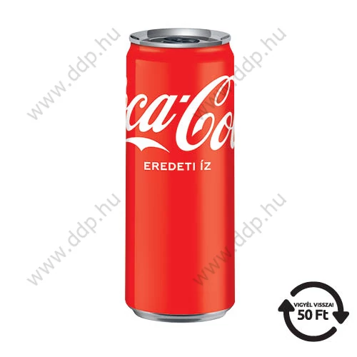 Üdítő Coca-Cola 0,33l (24db/gyűjtő) DRS díjas -69020-