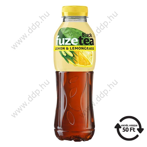 Üdítő FuzeTea Citrom-Citromfű 0,5 l (12db/gyűjtő) DRS díjas -69151-