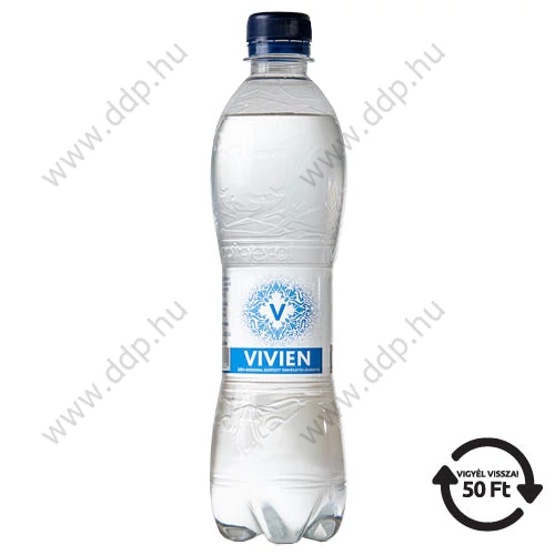 Ásványvíz VIVIEN 0,5l dús (12db/gyűjtő) DRS díjas