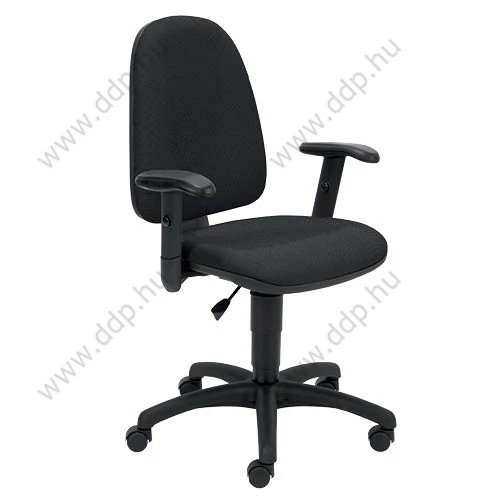 Forgószék irodai WEBST@R-PROFIL TS02 karfával fekete -R1E PST01-CPA C SHH-