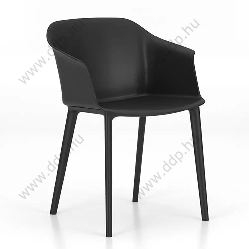 Tárgyalószék INTA FRAME CHAIR fekete, kültérre is