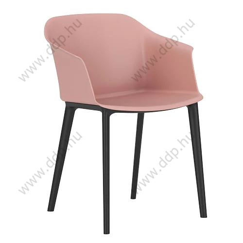 Tárgyalószék INTA FRAME CHAIR pasztell rózsa, kültérre is