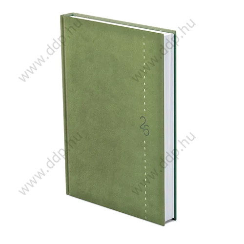 TOPTIMER Határidőnapló A/5 napi LINEA L021 zöld 150x210mm előjegyzési naptár határidőnapló