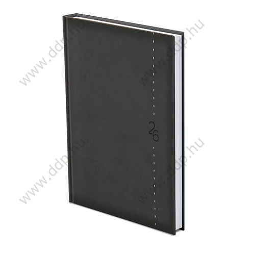 TOPTIMER Határidőnapló B/5 heti LINEA L011 sötétszürke 170x245mm előjegyzési naptár határidőnapló