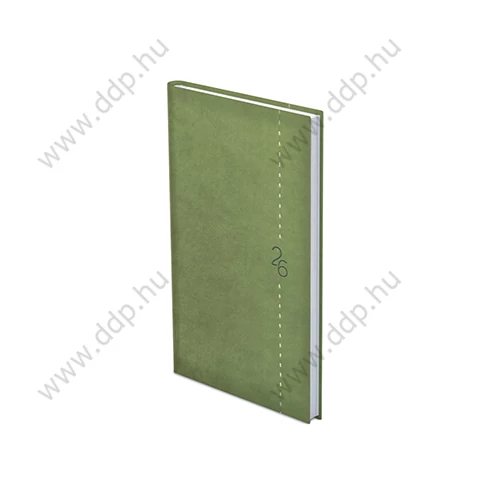 TOPTIMER Határidőnapló zseb álló LINEA L035 zöld 95x170mm zsebnaptár