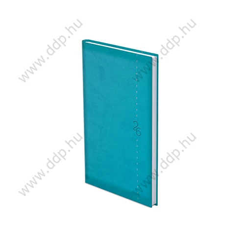 TOPTIMER Határidőnapló zseb álló LINEA L035 türkiz 95x170mm zsebnaptár