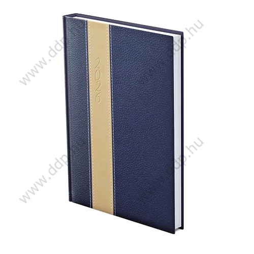 TOPTIMER Határidőnapló B/5 heti FASHION F011 kék-bézs-kék 170x245mm Előjegyzési naptár Agenda