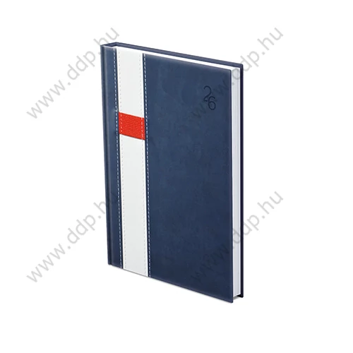 TOPTIMER Határidőnapló A/5 napi VARIO V012 kék-fehér 120x170mm Előjegyzési naptár Agenda