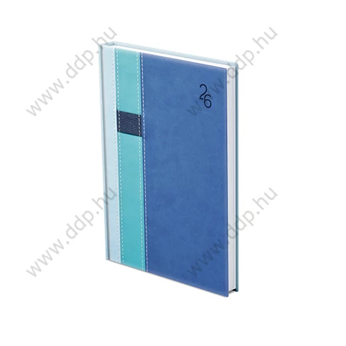 TOPTIMER Határidőnapló A/5 napi VARIO V012 világoskék-türkiz-kék 120x170mm Előjegyzési naptár Agenda