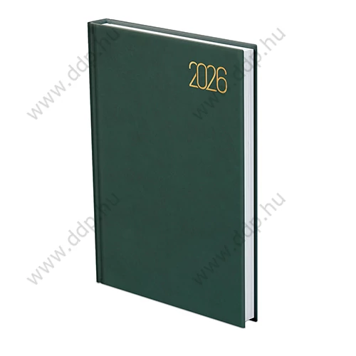 OPTIFORM Határidőnapló B/5 heti UNI U011 zöld 165x240mm Előjegyzési naptár Agenda
