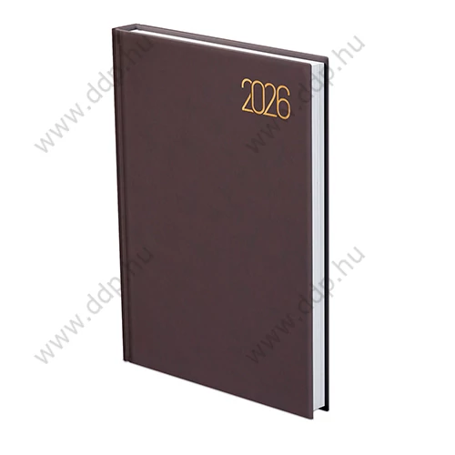 OPTIFORM Határidőnapló B/5 heti UNI U011 bordó 165x240mm Előjegyzési naptár Agenda