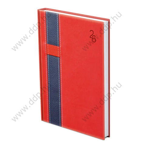 TOPTIMER Határidőnapló B/5 heti VARIO V011 piros-kék 170x245mm Előjegyzési naptár Agenda