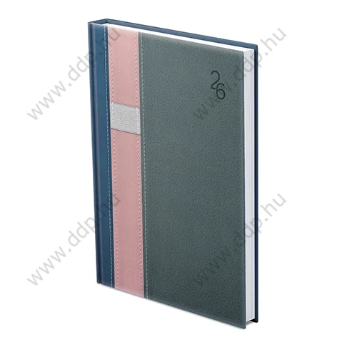 TOPTIMER Határidőnapló B/5 heti VARIO V011 kék-rózsa-szürke 170x245mm Előjegyzési naptár agenda