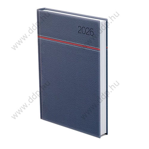 TOPTIMER Határidőnapló A/5 napi YOUNG Y021 kék-piros 150x210mm Előjegyzési naptár Agenda