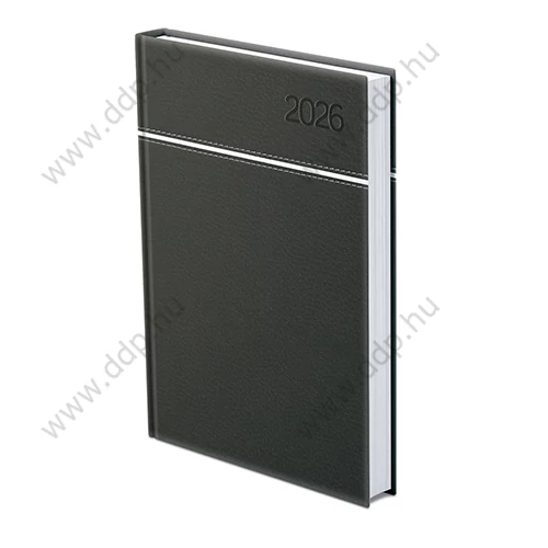 TOPTIMER Határidőnapló A/5 napi YOUNG Y021 fekete-fehér 150x210mm Előjegyzési naptár Agenda