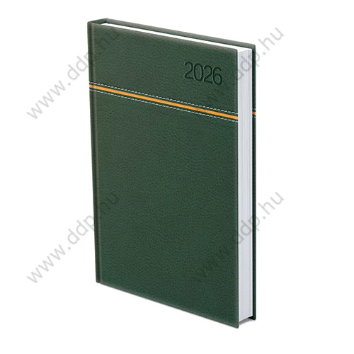 TOPTIMER Határidőnapló A/5 napi YOUNG Y021 zöld-narancs 150x210mm Előjegyzési naptár Agenda