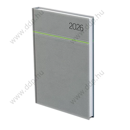 TOPTIMER Határidőnapló B/5 heti YOUNG Y011 szürke-zöld 170x245mm Előjegyzési naptár Agenda