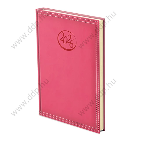 TOPTIMER Határidőnapló B/5 heti ACE A011 Korallpiros Előjegyzési naptár Agenda 170x245mm
