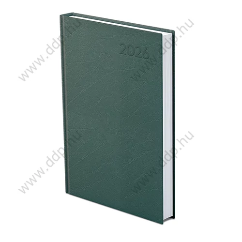 TOPTIMER Határidőnapló A5 napi ECONOMIC E021 zöld 150x210mm Előjegyzési naptár Agenda