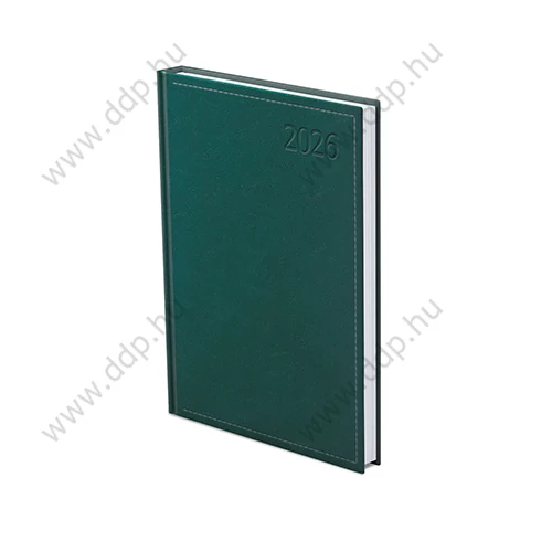 TOPTIMER Határidőnapló A/5 heti TRADITIONAL T015 zöld 150x210mm Előjegyzési naptár Agenda