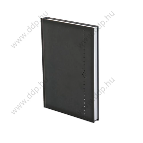 TOPTIMER Határidőnapló A/5 heti LINEA L015 Sötétszürke Előjegyzési naptár Agenda 150x210mm