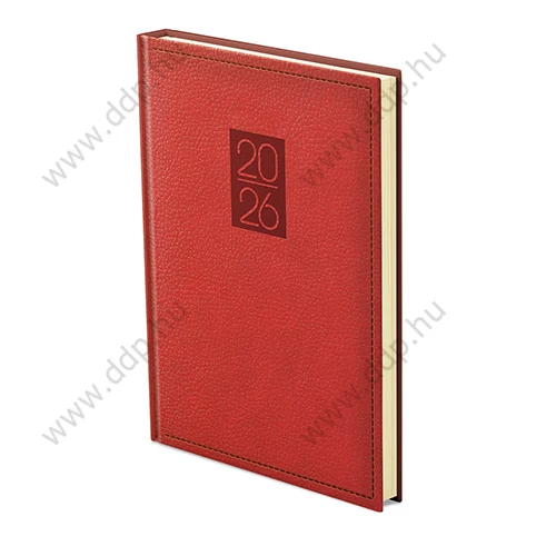 TOPTIMER Határidőnapló B/5 heti CLASSIC C011 bordó 170x245mm Előjegyzési naptár Agenda