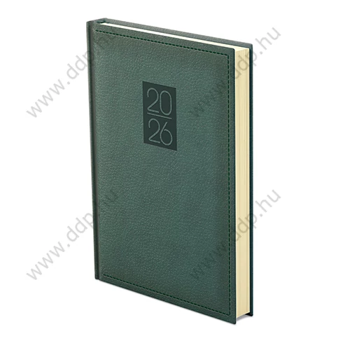 TOPTIMER Határidőnapló A/5 napi CLASSIC C021 zöld 150x210mm Előjegyzési naptár Agenda
