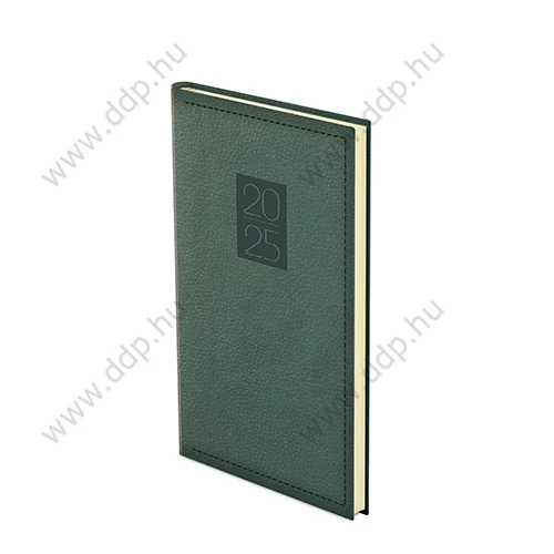 TOPTIMER Zsebnaptár álló CLASSIC C035 Zöld előjegyzési naptár határidőnapló 95x170mm zsebagenda