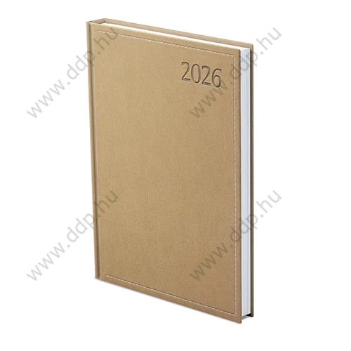 TOPTIMER Határidőnapló A/4 heti TRADITIONAL T010 BÉZS 205x290mm Előjegyzési naptár Agenda